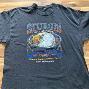 60th anniversary 2000 Sturgis tee vintage biker